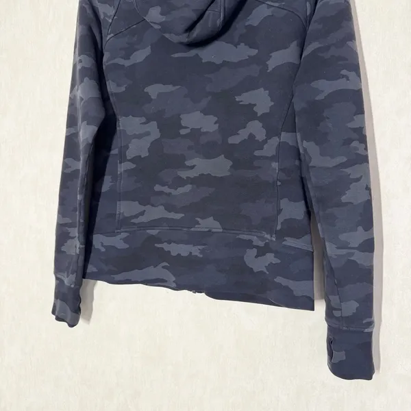 Lululemon Scuba Hoodie Light Cotton Fleece Heritage 365 Camo Deep Coal Multi 8 - Image 8