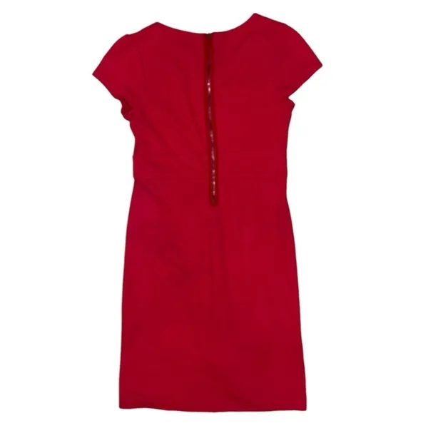 Maeve Anthropologie Womens Medium Splitshade Red Pullover Tulip Dress size M - Image 2