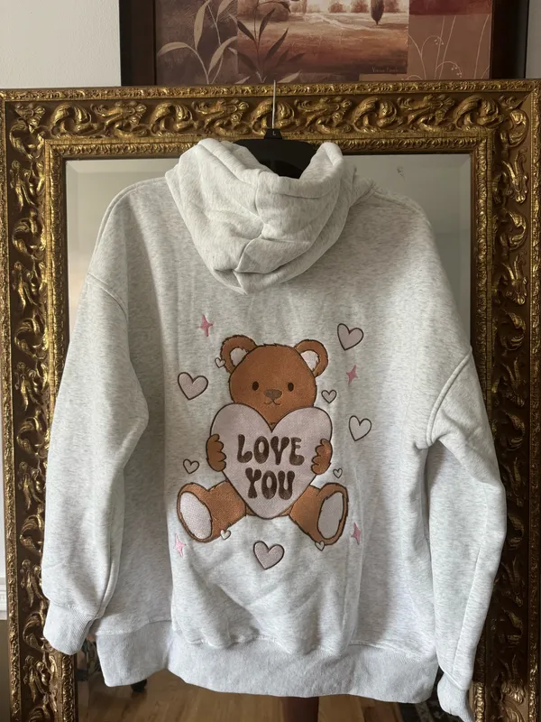 Pink Coconut Sun-kissed coconut bear hoodie - Image 4