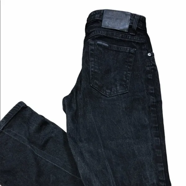 Harley Davidson size 10P black jeans - Image 2