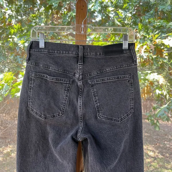 Madewell Women's Perfect Vintage Jeans Charcoal Wash Size 26 - Image 4