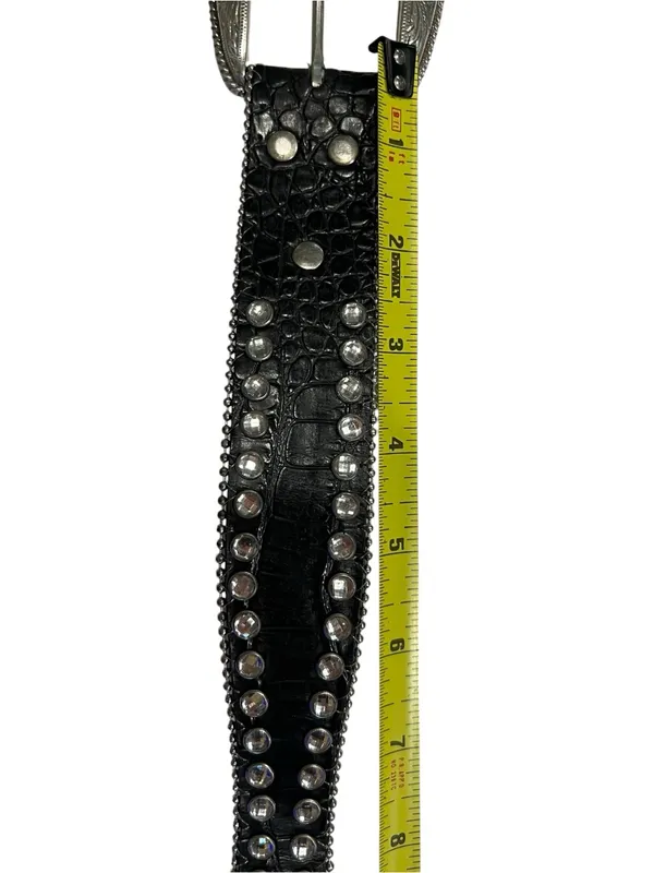✨ Blazin Roxx Rhinestone Western Belt – Black | Bling | Cowgirl Glam ✨ - Image 6