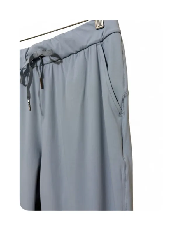 Sage Collective Womens Dusty Blue High Rise Drawstring Activewear Joggers Size S - Image 9