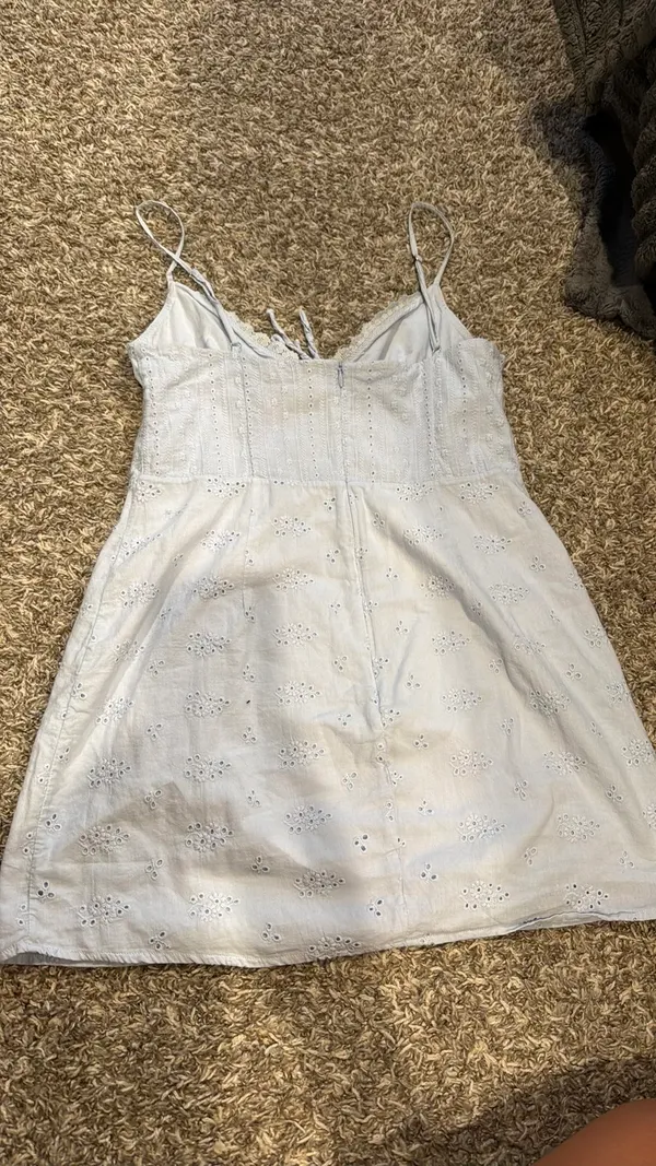 White Fox boutique light blue dress - Image 5
