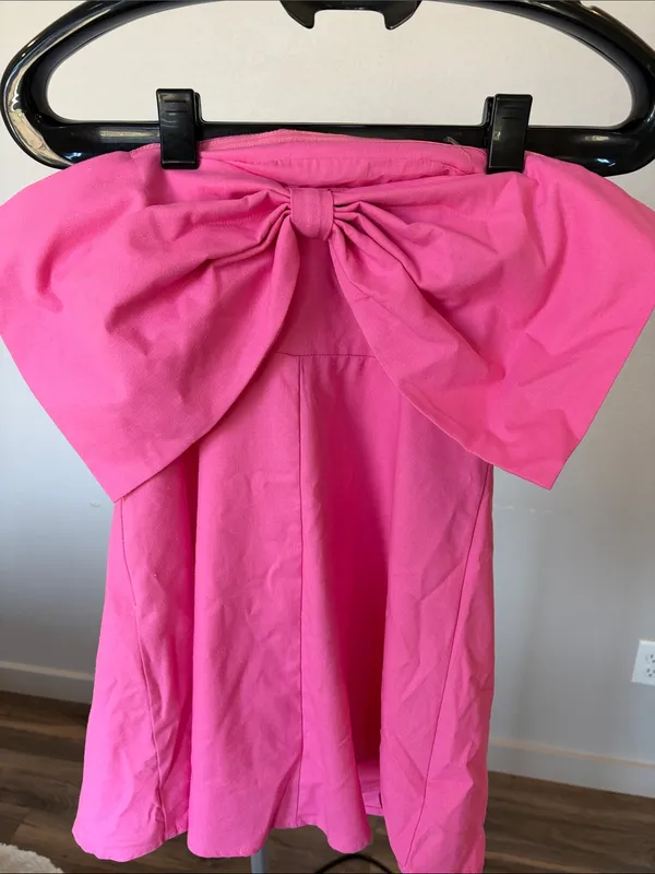 Altar'd State Hot Pink Mini Skirt - Image 4