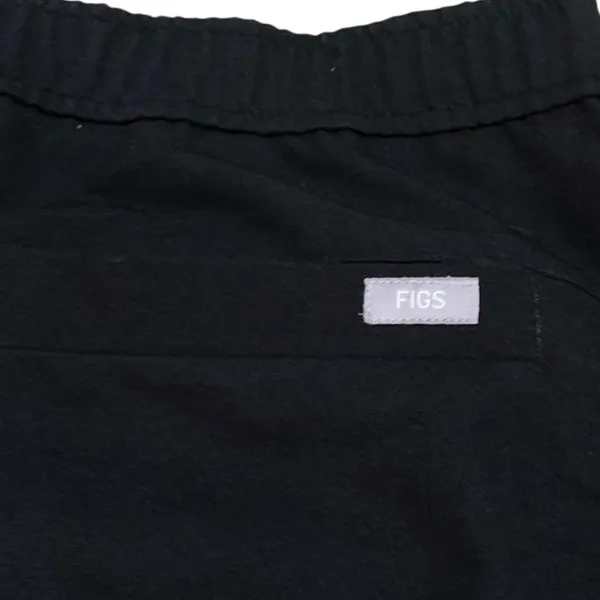 FIGS Technical Collection Zamora Jogger Pants M/S Black Scrub Bottoms Medcore - Image 4