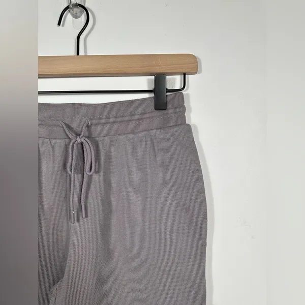 Aritzia Sunday Best Jogger‎ Sweatpants Gray Lounge Athleisure Drawstring Size S - Image 5
