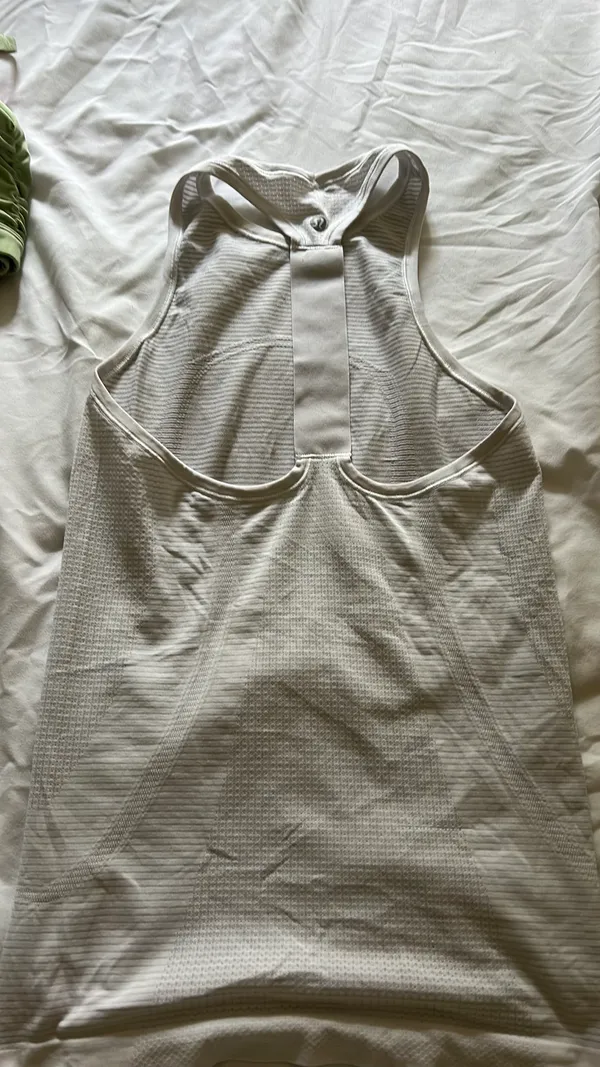 White Swiftly Tank Top Lululemon  - Image 2