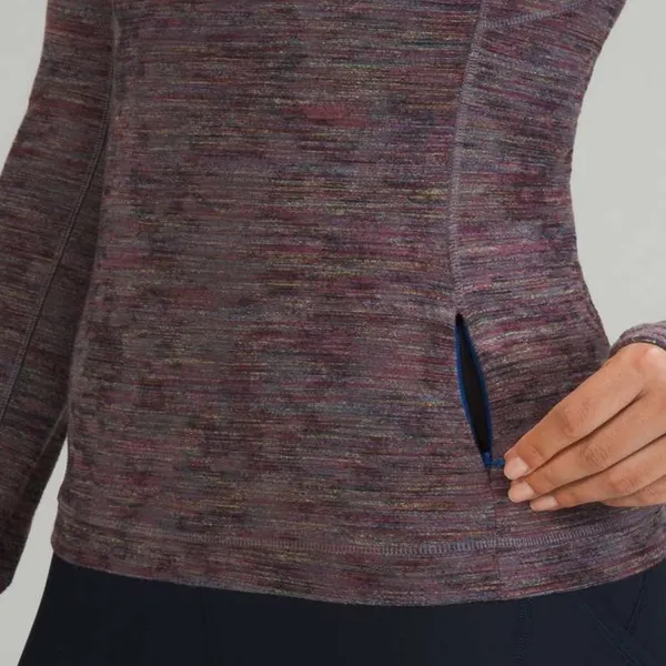 Lululemon AthleticaIts Rulu Run Half-Zip Women's Multicolor Long Sleeve - Image 3