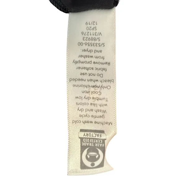 Athleta Women Activewear Tank Top 1X Black Zip Pocket‎ Racerback Sleeveless - Image 6