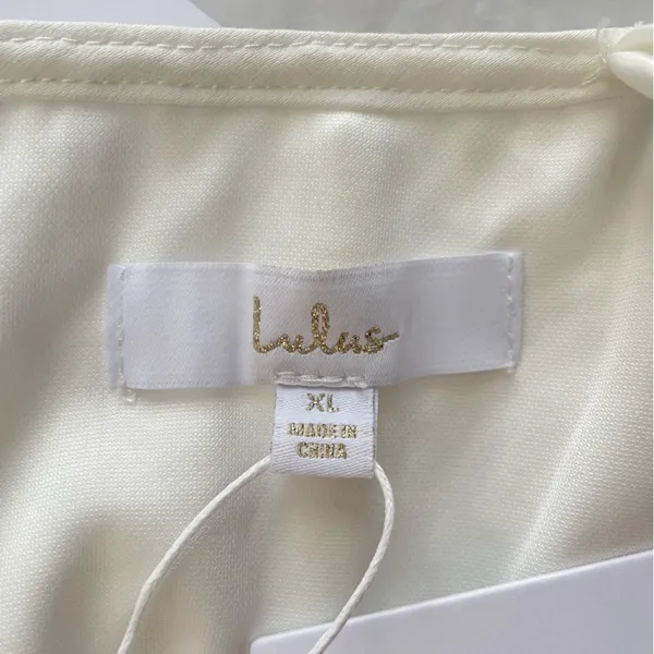Lulus Elevated Glamour White Satin Sequin Bustier Mermaid Maxi Wedding Dress - Image 6