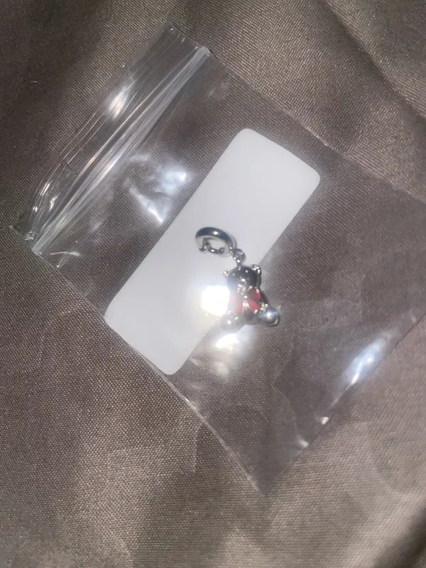 Little words project charm Silver - Image 3