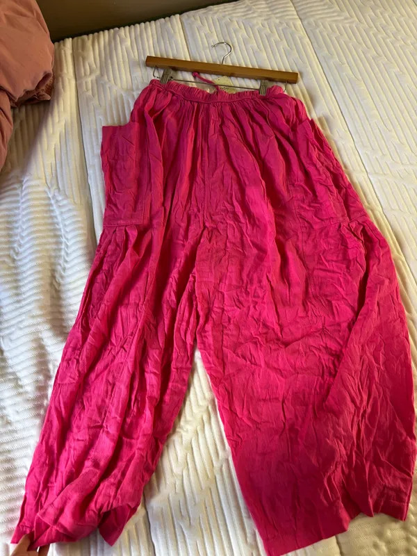 Free people Quinn pants vacay pink - Image 6