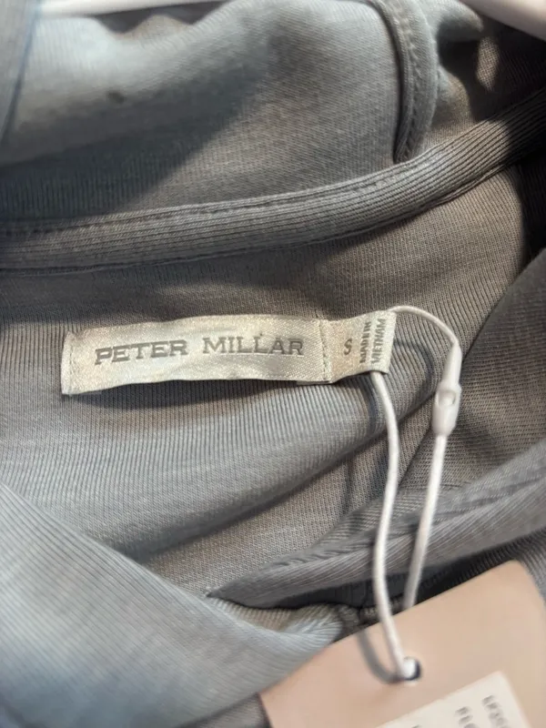 Peter Milar Ryder Cup 2025 Embroidered Light Gray Hoodie size small NWT - Image 8