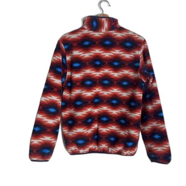 Patagonia Pullover Womens Synchilla Snap-T Wild Desert Aztec Pattern Size S - Image 13