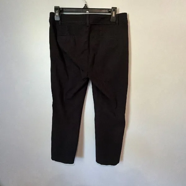 AYR Midrise Black Cropped Straight Leg Pants Size 29 Non Ripped #1000 - Image 5
