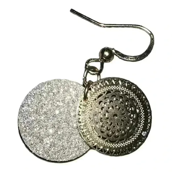 I.N.C.‎ Gold/Silver Round Drop Earrings Gold - Image 3