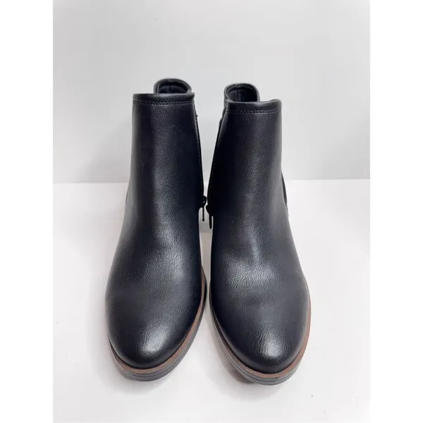 BareTraps Boots‎ Size 5.5 Black Ankle Booties Rider Style Block Heel NEW - Image 5