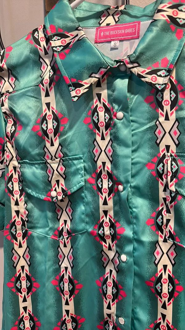 Satin Western Pajamas The Buckskin Babes - Image 2
