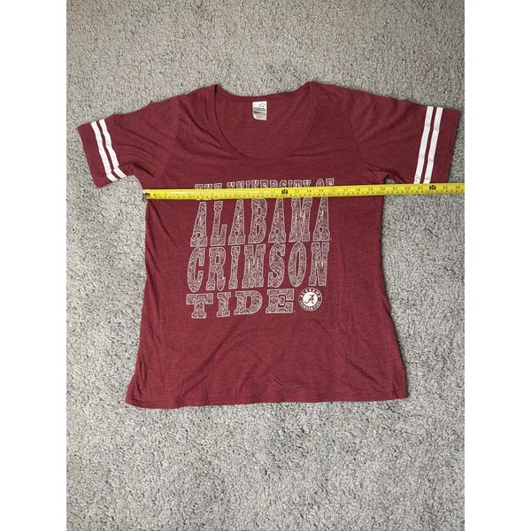 Creative Apparel Concepts University Of Alabama Crimson Tide Shirt Women XL - Image 6