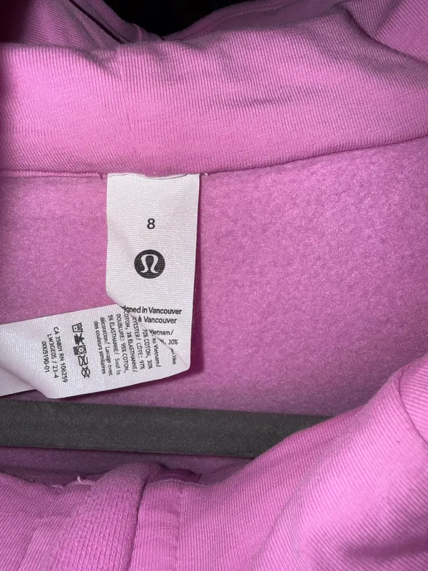 Lululemon Scuba Cropped Hoodie Full-Zip - Image 5