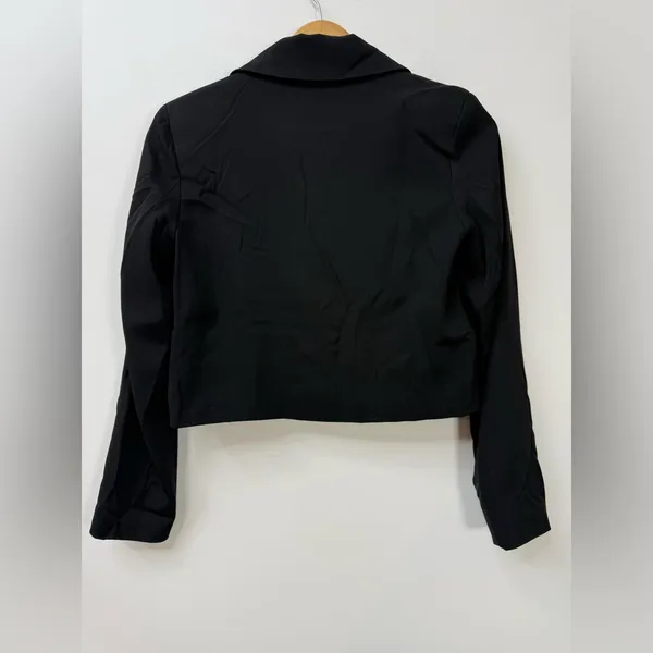 NWT Cider Women's Cropped Black blazer / Jacket Sz XS - Image 5