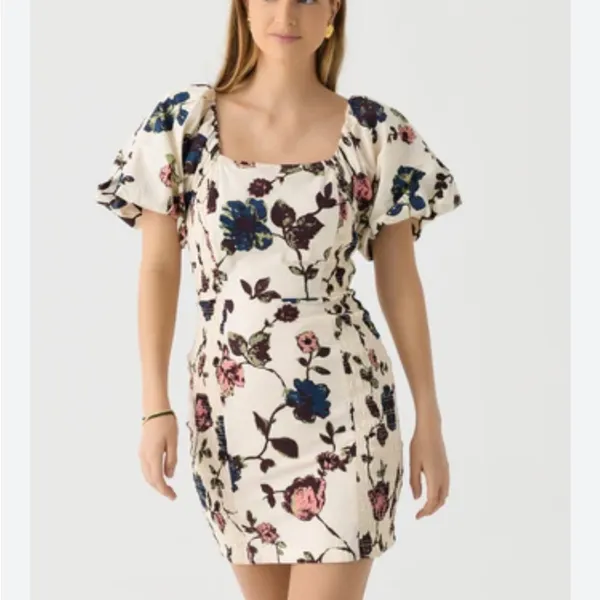 Nwt Cleobella Adair Mini Dress - Jardin Print‎ Sz M - Image 5