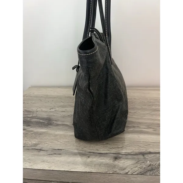 Dooney & Bourke Coated Canvas Cindy Tote Bag k8951606 Denim Shoulder Bag - Image 8