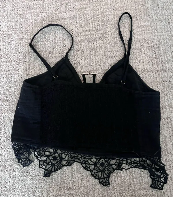Free People Crop Top Black - Image 5