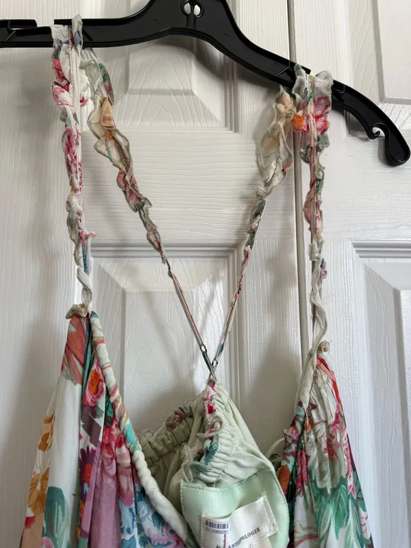 Anthropologie Dress Floral Maxi Boho Paisley - Image 10