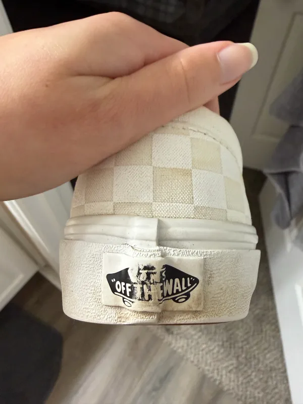 Checkered Vans Slip-On - Image 5