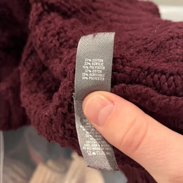 Aerie | women purple cropped knitted sweater - Image 10