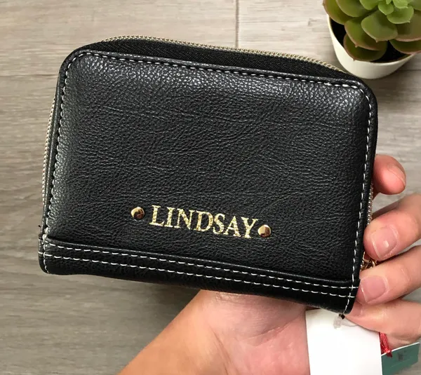 Snoopy black vegan leather wallet - Image 2