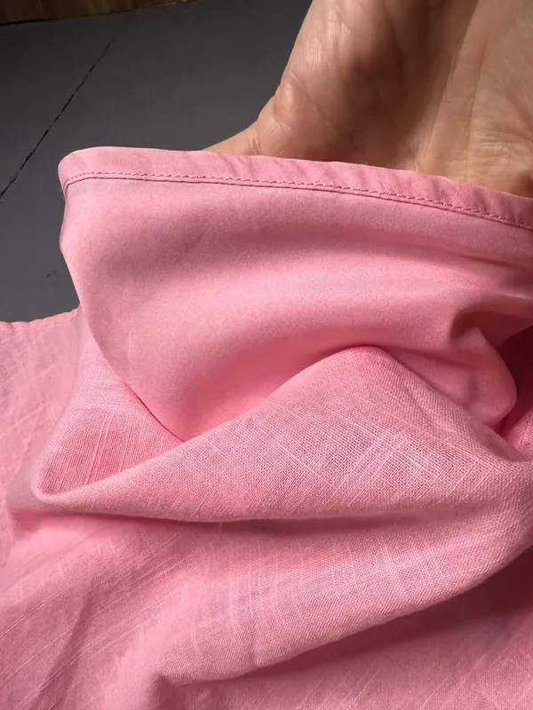 Petal & Pup Cotton Urawstring Mint Skirt in Pink. Size XL - Image 7