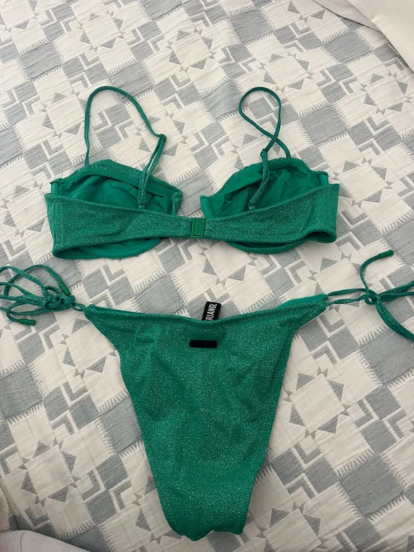 Green Triangl Bikini Sparkle - Image 2