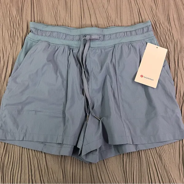 Lululemon Blue Dance Studio Shorts - Image 2