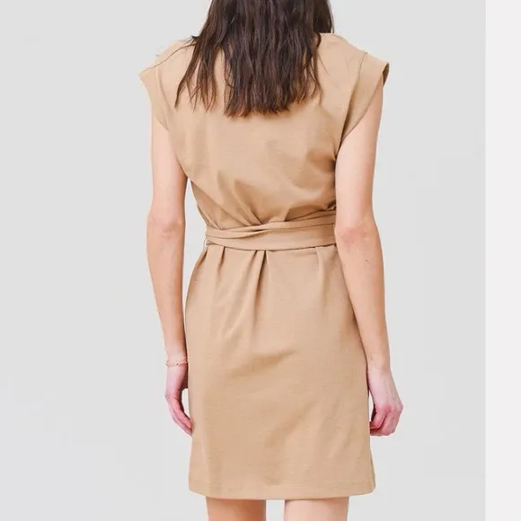 Vince short sleeve tie waist dress size‎ xs - Image 2