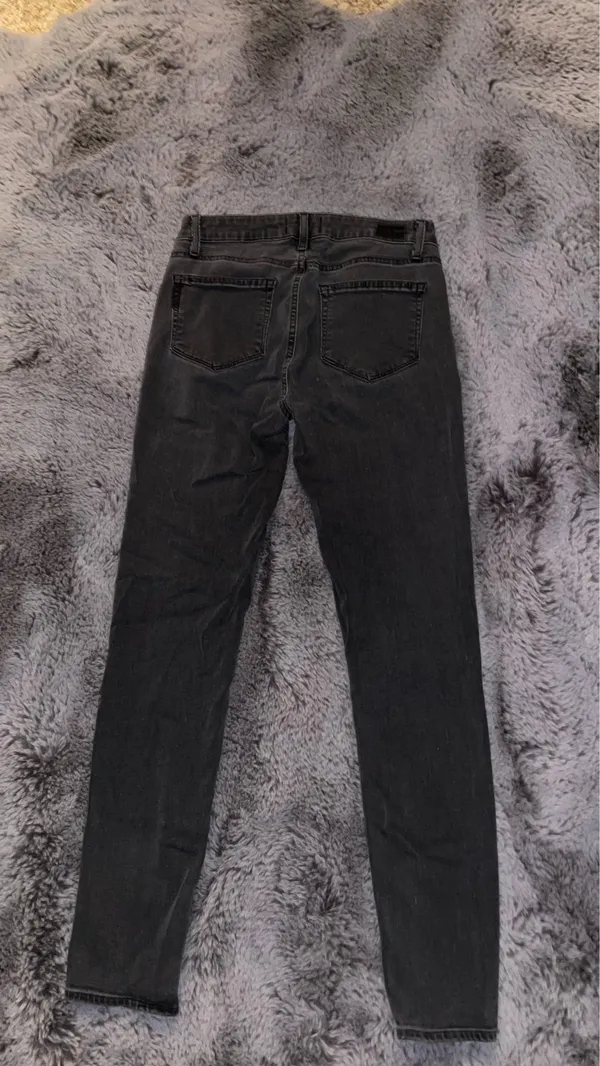 Paige Dark Grey Women’s Skinny Jeans 28 - Image 4