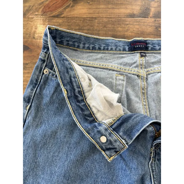 Tommy Hilfiger Jeans Womens 13/30 Vintage Freedom Y2K Pants Flag Patch USA Adult - Image 11