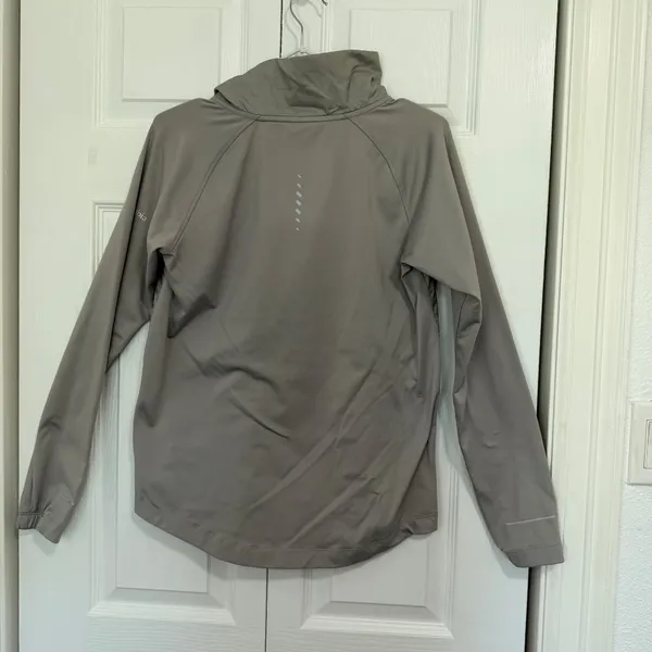 Columbia Sportswear Soft Shell Full Zip Jacket Gray High Neck  - Image 4