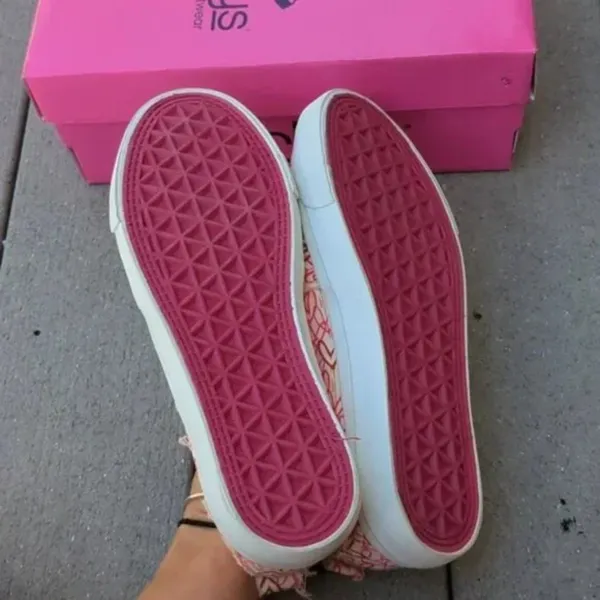 NWT Corky's Babalu Heart Print Slip On Sneakers | Corkys Heart Print Sneakers - Image 9