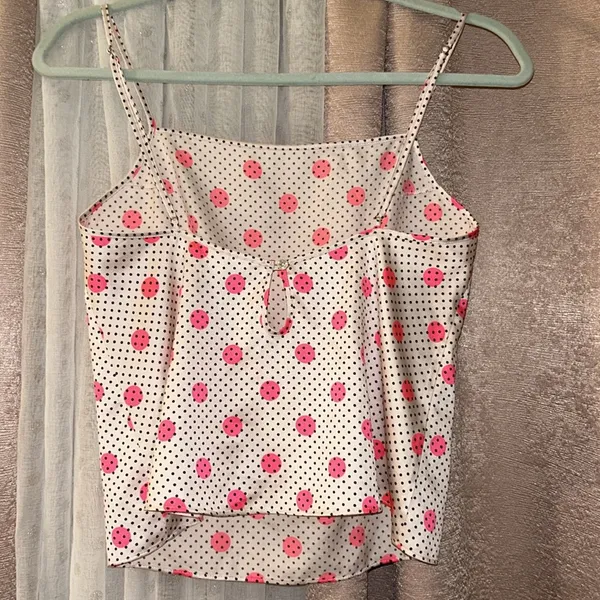 Vintage Victoria’s Secret Size XS Polka Dotted Cami - Image 4