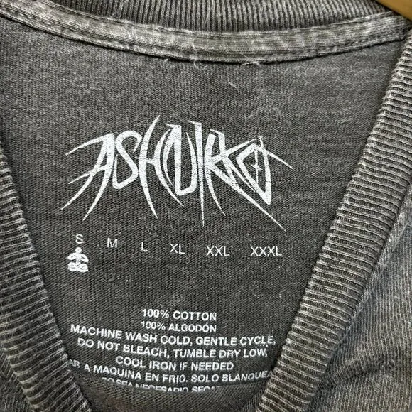 Ashnikko Weedkiller Tour Mecha Nu Metal Tee Small - Image 4