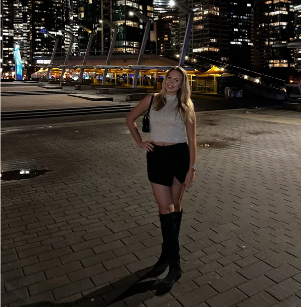 Grey Sparkly Tank Top - Image 2