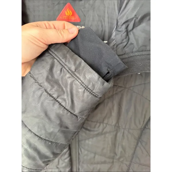 Columbia Heavenly Long Hooded Jacket Omni Heat Black Medium - Image 3
