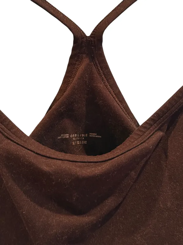 Aerie OFFLINE Black Tank top workout - Image 4