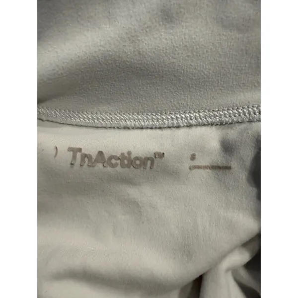 TnaAction Aritzia Women White Cropped Long‎ Sleeve Full Zip Athletic Jacket S - Image 5