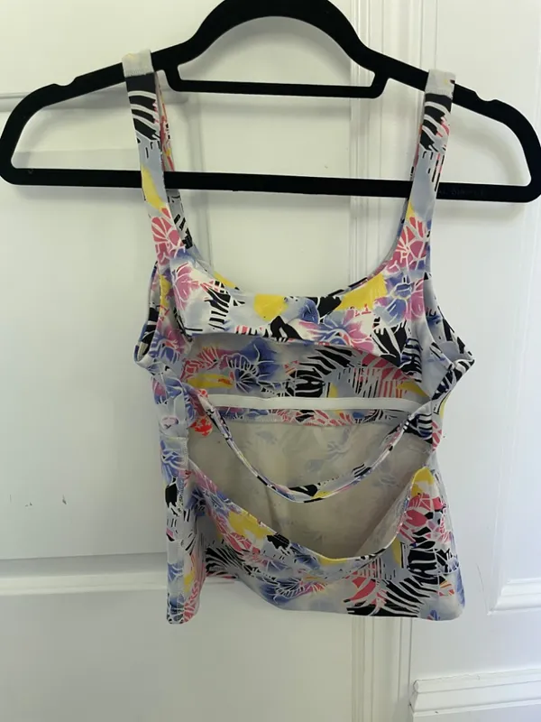 New With Tag Free People Movement Printed Crop Tank Size M! - Image 6