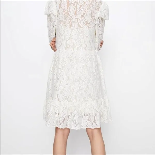 New‎ Zara Lace Dress - Image 6