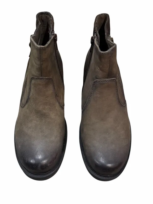 Earth Ankle Boots Women’s 7.5 Wide NEW Stone Brown Jordan Double Zip Fall - Image 9
